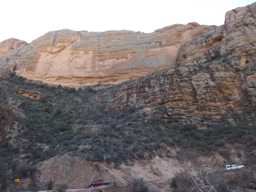 Canyon walls along Apache Trail, Arizona